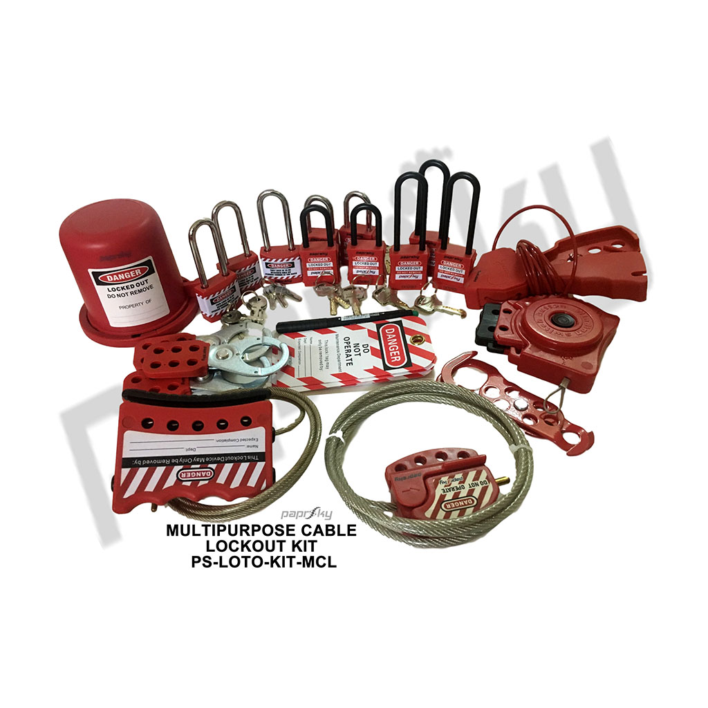 Multipurpose Cable Lockout Kit PS-LOTO-KIT-MCL